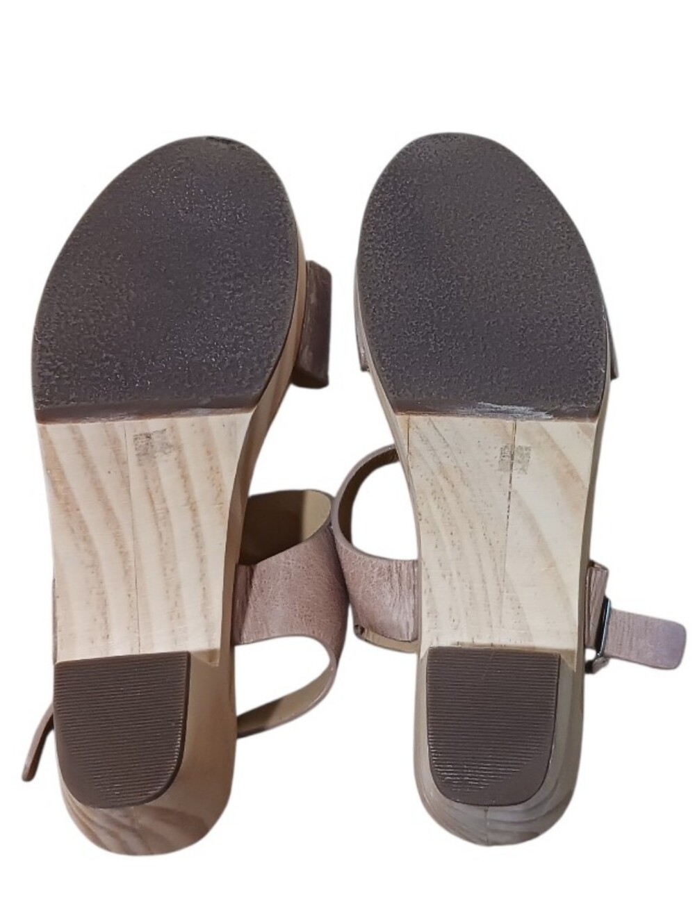 Nisolo All Day Wooden Clog Heeled Sandal Open Toe - Picture 15 of 16
